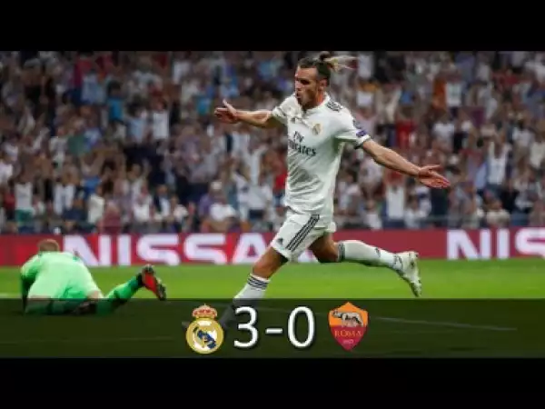 Video: Real Madrid Vs AS Roma 3-0 - All Goals & Highlights - Champions League - 2018 HD